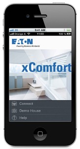 Aplikace Smart Home xComfort