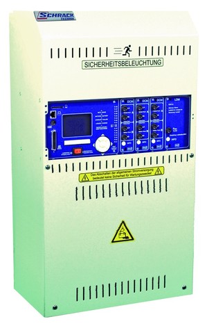 Schrack MicroControl je nejmen z rodiny zlonch zdroj s centrln bateri a je uren pedevm  pro napjen nouzovch LED svtidel pozorovac vzdlenost 14, 22 a 30 m; svteln zdroj ERT-LED, dobu zlohy lze upravit 1 hodina, 3 hodiny; jmenovit napt 230 V AC 50 Hz ±20 %, osazeno NiMh akumultorem