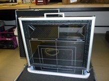 Obr. 3 RTG bezdrtov panel a transportn kufr