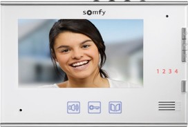 Videotelefon Somfy vynik kvalitn barevnou obrazovkou