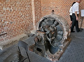 Původní vybavení elektrárny