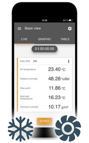 Jedna aplikace pro všechna měření klimatizací a chlazení
