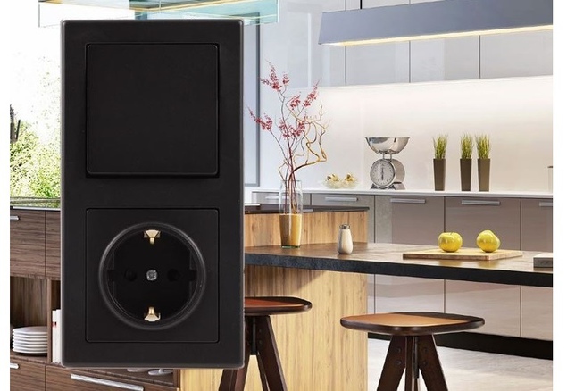 PRESTIGE v bílé a černé: nadčasové vypínače a zásuvky pro moderní interiér